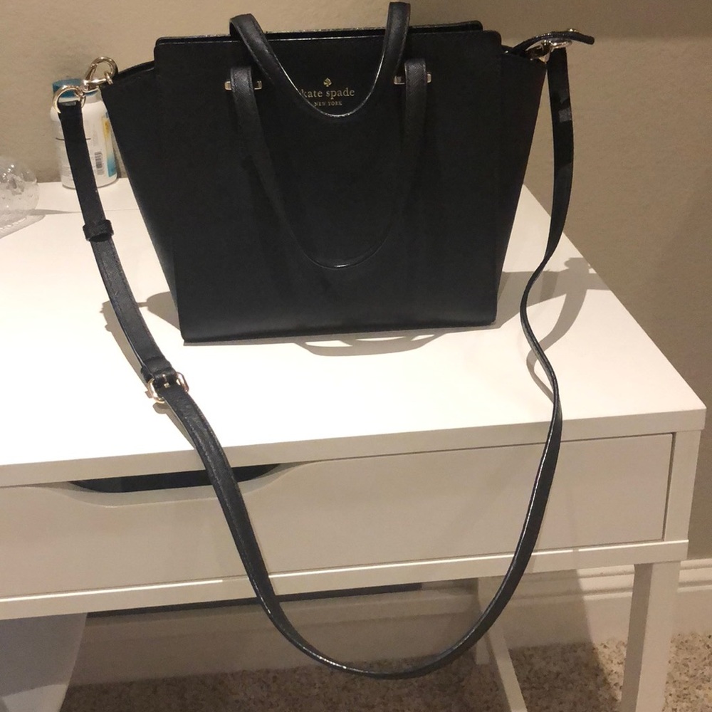 Black Kate Spade handbag